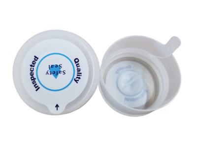 China PE Non - Spill Water Bottle Cap For 5Gallon Bottled Water Simple Type for sale