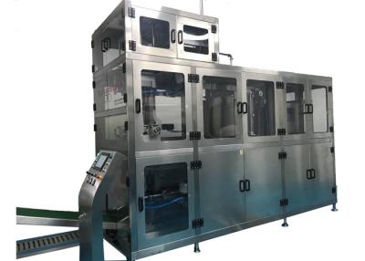 China Automatische eingesackte flüssige Verpackungsmaschine für 5Liter zu 12Liter sackte Wasser-Füllung ein zu verkaufen