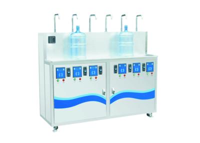China 6 Outlets RO Pure Water Vending Machine With Stainless Steel Waterproof Cabinet for sale