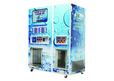 China Carbon Steel Water Proof Water Vending Machine With 2 Independent Vending Zone for sale