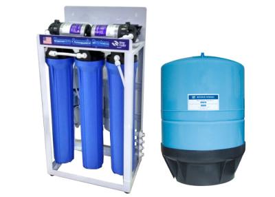 Chine Vite - filtre d'eau bleu convenable d'osmose d'inversion avec le robinet 200GPD de col de cygne à vendre