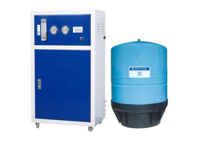 China sistema del RO de la etapa de la máquina 5 del purificador del agua de 600GPD Commerical con el indicador y el flujo - metro en venta