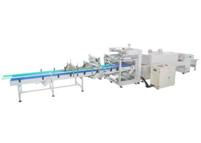 China 8-15 pack/min Automatic Shrink Wrapper , PLC Control Bottled Water Filling Line for sale