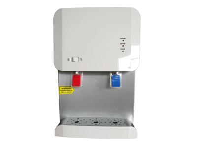 中国 POU水ディスペンサー、デスクトップの冷水装置、フィルター無しを冷却する105T-G圧縮機 販売のため