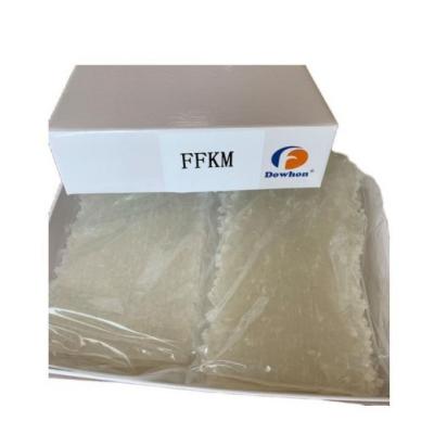 China Fluoroelastomer FFKM Compound With Excellent Oil Resistance Milky White Color en venta