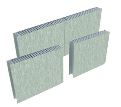 China Lining Aluminum Honeycomb Wall Panels PVC Lamination 25mm for sale
