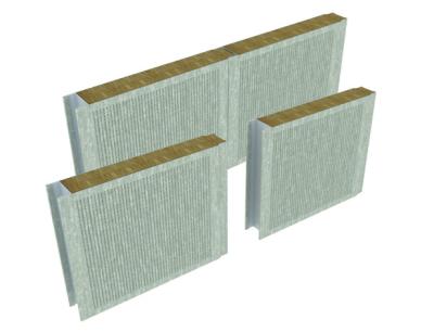China Perforated Marine Wall Panels Board 25mm Cladding Rockwool Composite Panels for sale