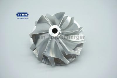中国 K03 53039700154   5304-123-2036 Audi/フォード/ボルボ/土地の粗紡糸のための鋼片の圧縮機の車輪の改善の性能 販売のため