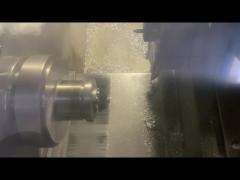 Machining of compressor wheel