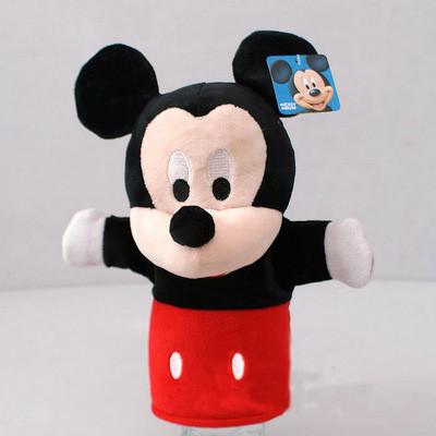 China Lovely Mickey Mouse Minnie Mouse Plush Hand Puppets For Promotion Gifts for sale