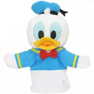 China 12 Inch Disney Donald Duck Plush Finger Puppets Custom Super Soft for sale