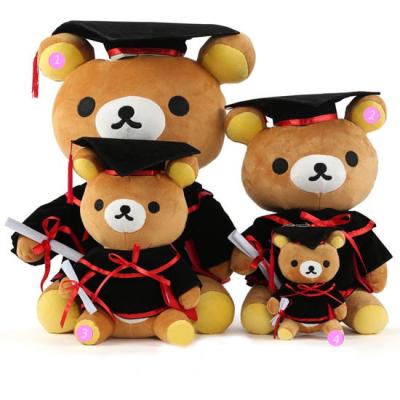 China Doctor Graduation Plush Teddy Bear For Graduation Celebration 30cm for sale