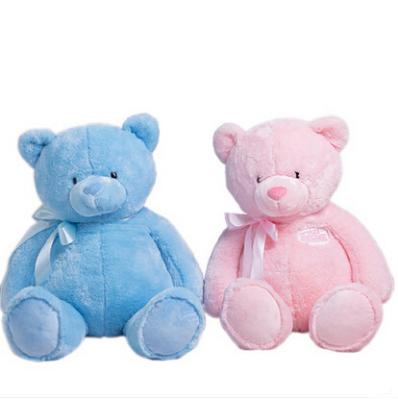 Chine Beaux jouets mous bourrés bleus de peluche d'ours de nounours de 12 pouces pour des cadeaux de promotion à vendre