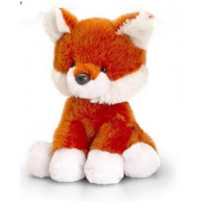 China 8 inch Brown Wild Fox Stuffed Animal Toys Holiday Stuffed Toys for sale