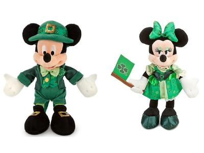 China 10 inch Disney Plush Toys Ireland World Showcase Disney Stuffed Animals for sale