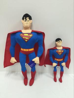China Large Superman Cartoon Plush Toys Stuffed Soft Toys 16 inch / 24 inch / 36 inch for sale