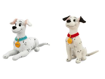 China Disney Pongo and Perdita Plush 101 Dalmatian Stuffed Animals Cute Soft Toys for sale