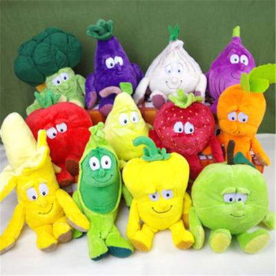China Fruits and vegetables Stuffed Soft Plush Toys 25cm for sale