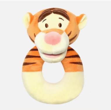 China Cute Disney Baby Rattle Plush toys 17cm for sale