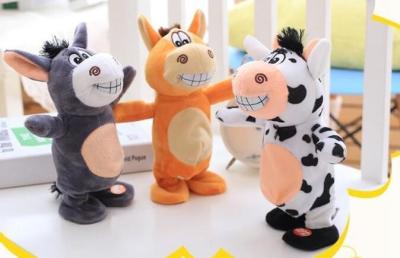 China Walking and Speaking Music Educational Electronic Stuffed Toys For Babies for sale