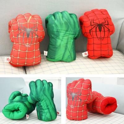 China Super man Plush Paw Gloves Hand Puppet stuffed Animal  Plush Toys for sale