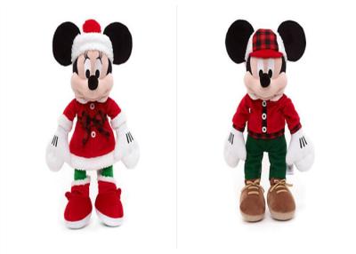 China New 2017 Disney Christmas Mickey mouse And Minnie Mouse Plush Toys 18inch for sale