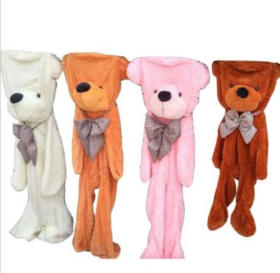 China Large Size Plush Skin Teddy Bear Jumbo Size Skin Animal Toys Big Size for sale