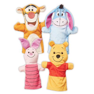 China Cute Disney Plush Hand Soft Toy Puppet For Promotion Gift for sale