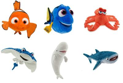 China Desenhos animados de Disney que encontram a cor completa dos animais do bebê do luxuoso do peixe-de-são-pedro 2 bonita à venda