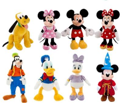 China Original Disney Classic Mickey Family Plush Toys 22cm for sale