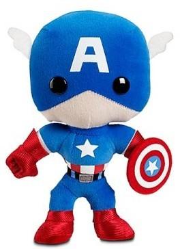 China Cartoon Plush Toys Marvel Captain Stuffed Toy Action Figure for sale