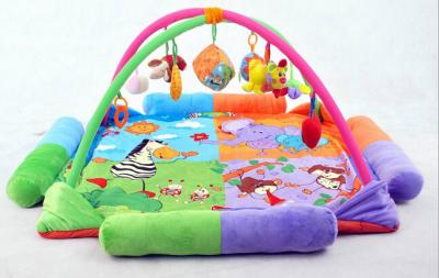 China Animal Garden Baby Activity Gym Mat Babies Activity Gym Customized for sale