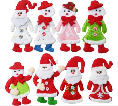 China Christmas Tree Santa Stuffed Doll Christmas Plush Toys Holiday Stuffed Animals for sale