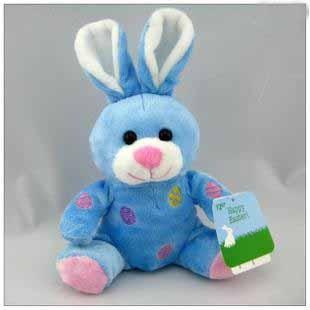 China Personalized Stuffed Animals 8 inch Easter Bunny Plush Toy for Children for sale