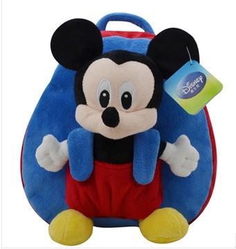 China Cute Soft Kids School Backpacks Disney Mickey Mouse School Bag for sale