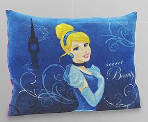 China Cute Blue Disney Princess Cinderella Plush Cushions And Pillows For Children for sale
