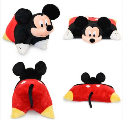 China Cute Disney Mickey Moue Cushions And Pillows With Plush Mickey Head for sale