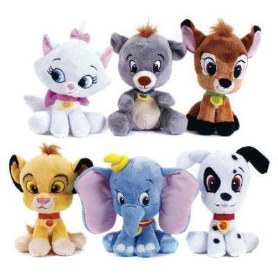China brinquedos enchidos do luxuoso da boneca dos caráteres de Classtic da cabeça de 8inch Disney desenhos animados macios grandes à venda