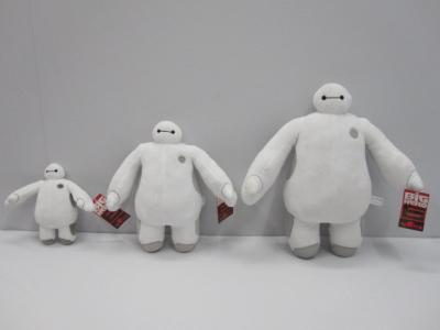 China Big Hero 6 Baymax Plush Toy With Rotational Hand , 20cm 30cm 40cm Size for sale