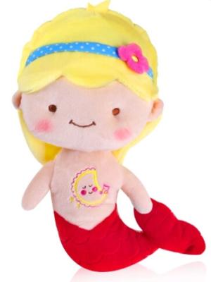 China Kids Pink Stuffed Mermaid Dolls Cute Baby Toys Small Stuffed Animals for sale