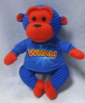 China Fashion Knitted Monkey Stuffed Animal Toys / Plush Toys For Babies for sale