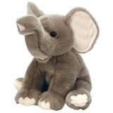 China Grey Cute Wild Animal Elephent Stuffed Plush Toys For Promotion for sale
