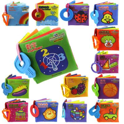 Cina 20 libri di panno di Bbay di stili per la carta sana dei giocattoli educativi del bambino per il bambino presto che impara in vendita