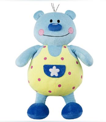 China Blue Kid / Baby Music Plush Toys Customized For Early Learning for sale