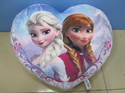 China Purple New and Fashion Disney Frozen Princess Cushion And Pillow For Bedding for sale