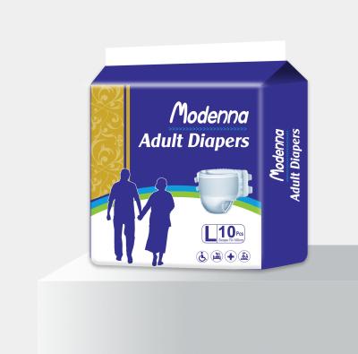 China Nonwoven Disposable Adult Diaper Soft Breathable For Elderly Incontinence for sale
