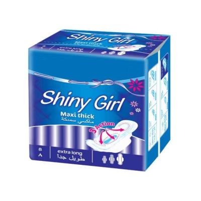 China Ladies Menstrual Ladies Sanitary Napkins Pad Disposable Eco Friendly For Night Use for sale