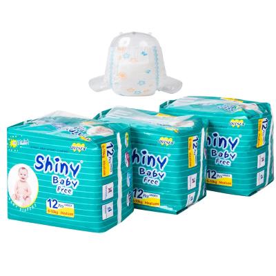 China Absorbent Comfortable Disposable Baby Diaper 3D Leak Prevention Channel for sale