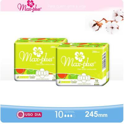 China Night Time Woman Sanitary Pads Winged Ultra Thin Disposable High Absorbency for sale