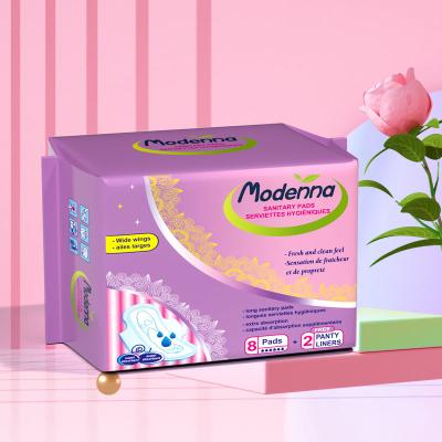 China Women Wearing Daily Use Sanitary Pads Breathable A Grade Disposable Custom for sale